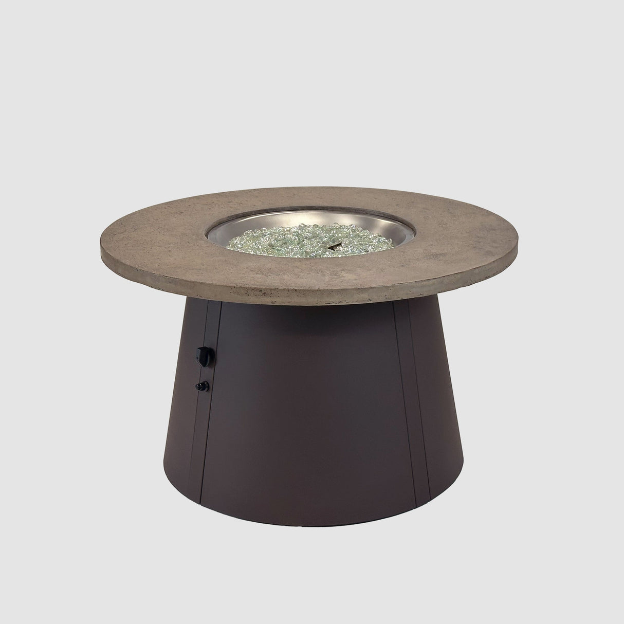 The Outdoor GreatRoom Cirvalo Round Gas Fire Pit Table