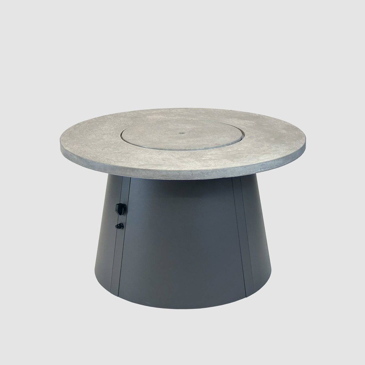 The Outdoor GreatRoom Cirvalo Round Gas Fire Pit Table