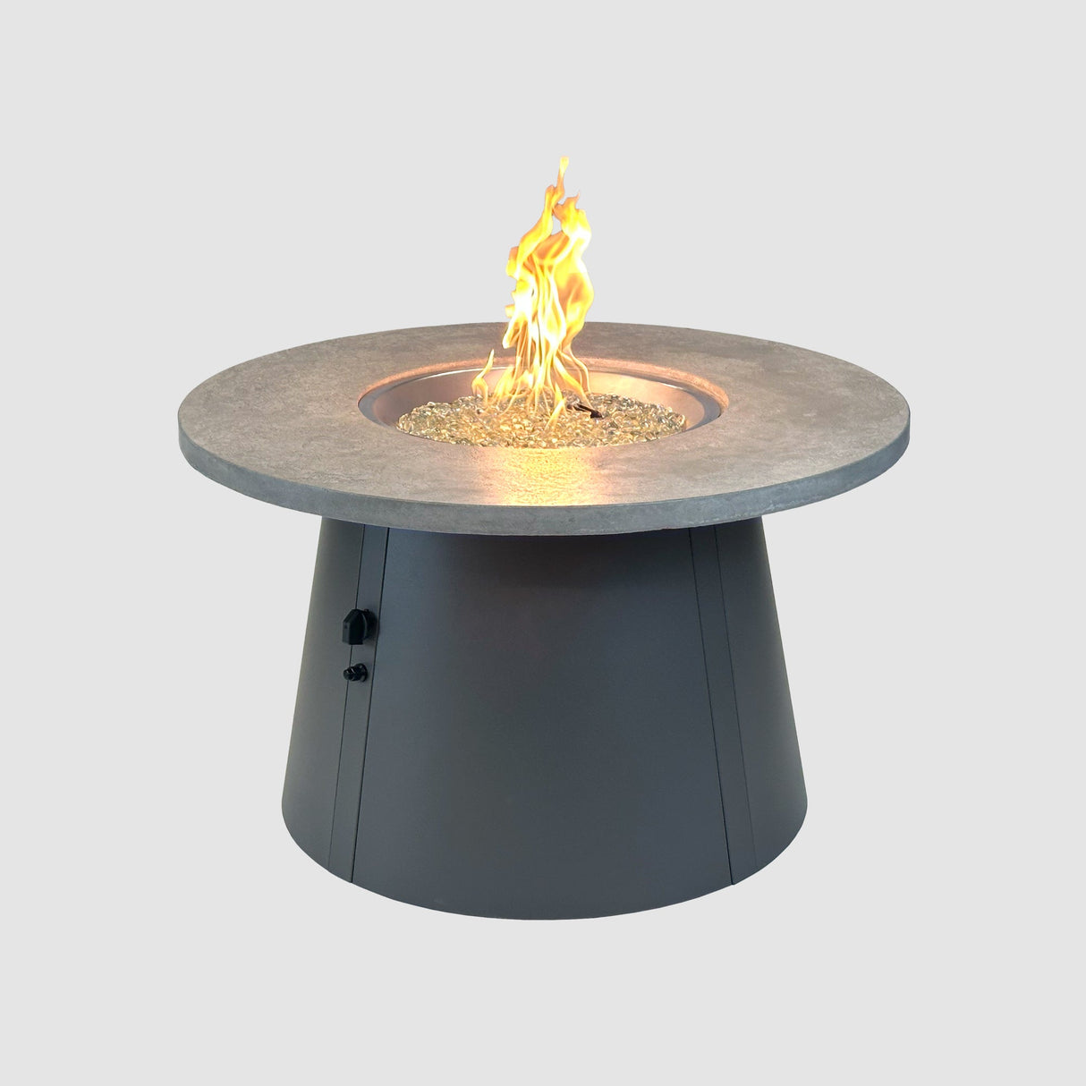 The Outdoor GreatRoom Cirvalo Round Gas Fire Pit Table