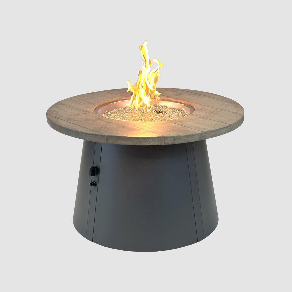 The Outdoor GreatRoom Cirvalo Round Gas Fire Pit Table