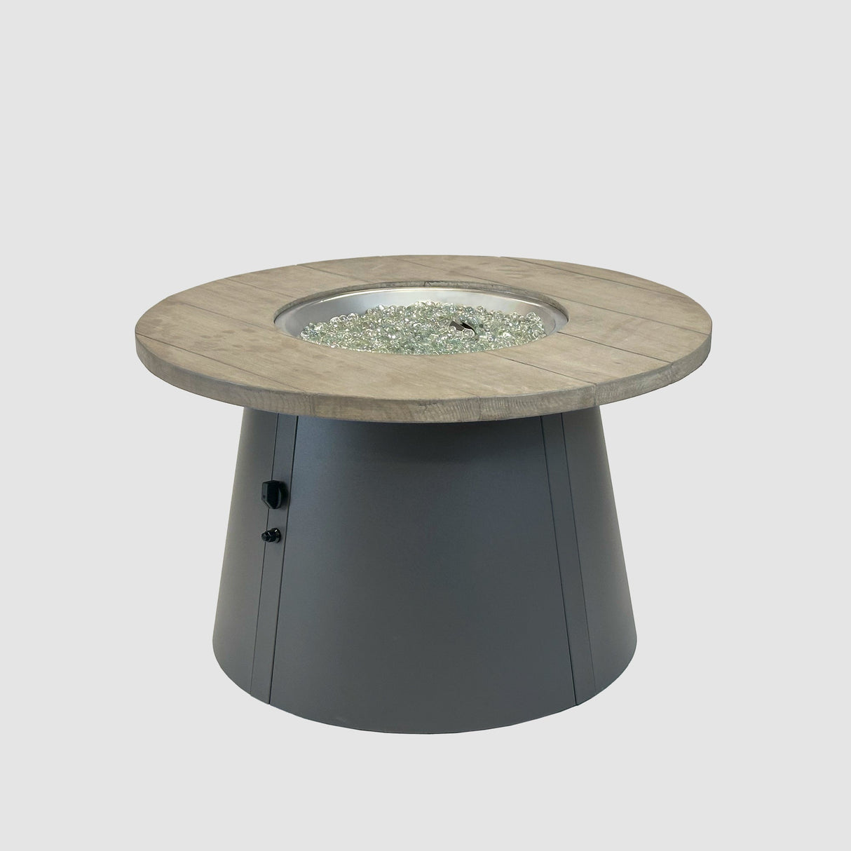 The Outdoor GreatRoom Cirvalo Round Gas Fire Pit Table