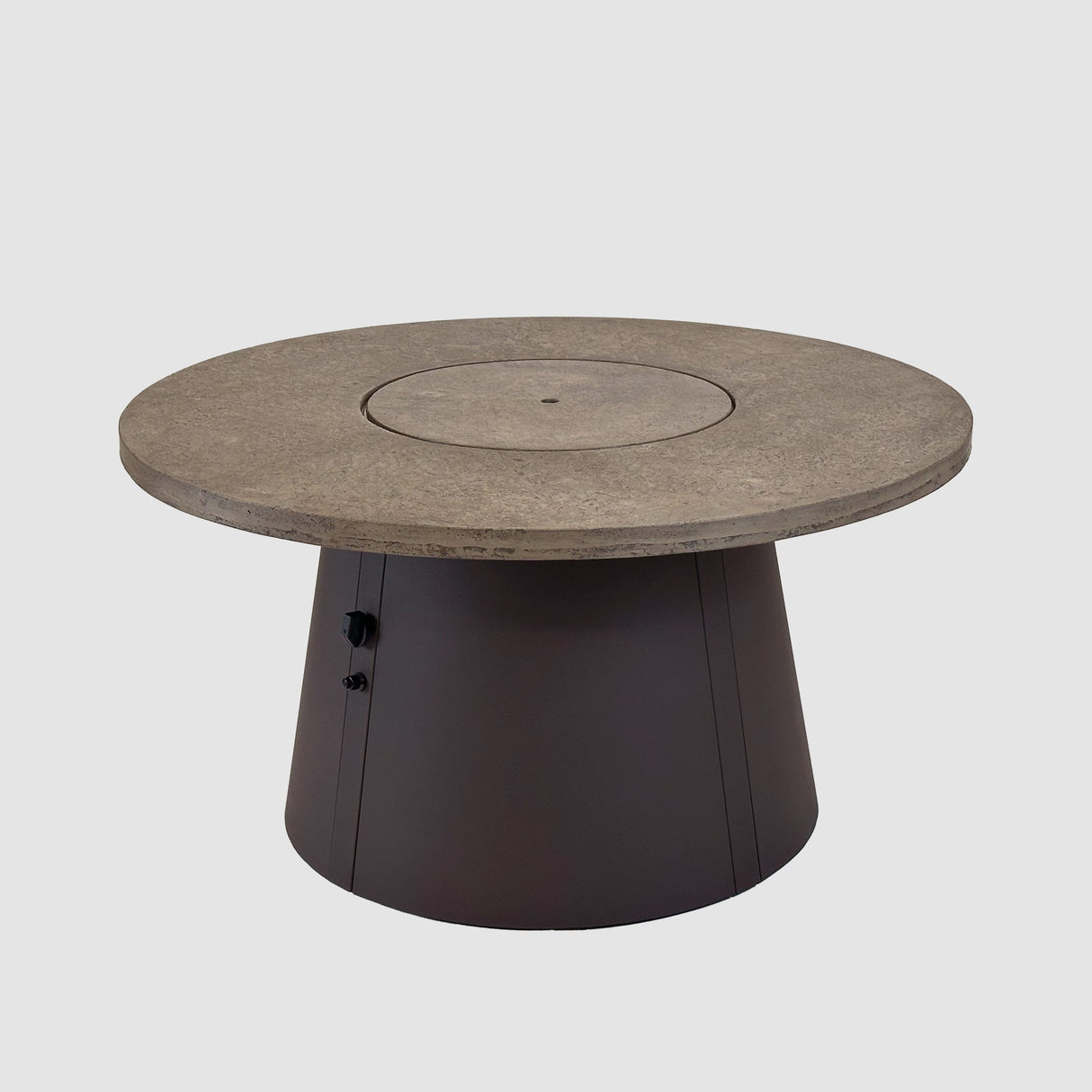 The Outdoor GreatRoom Cirvalo Round Gas Fire Pit Table