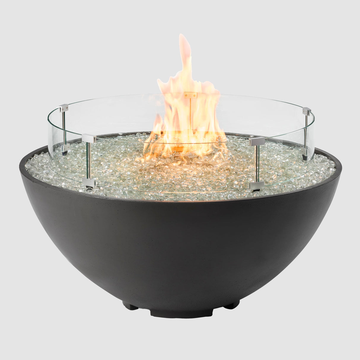 Cove Edge Round Gas Fire Pit Bowl 42"