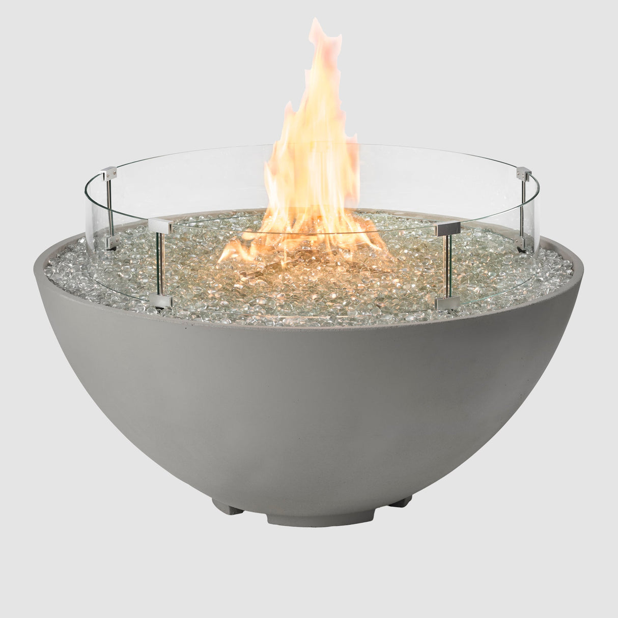 Cove Edge Round Gas Fire Pit Bowl 42"