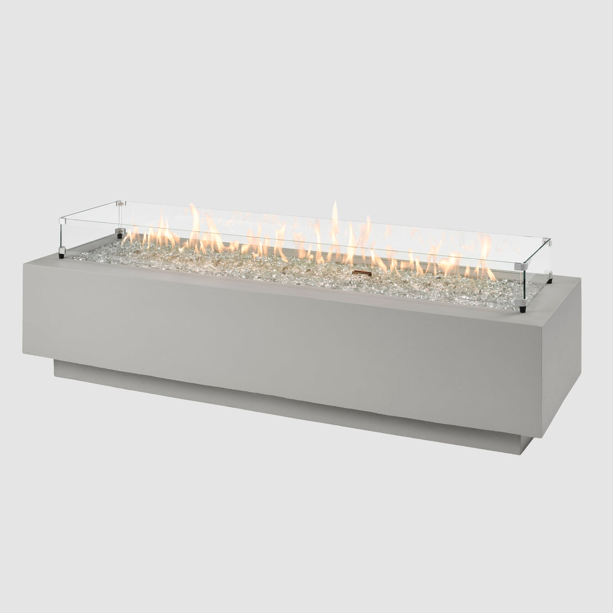 The Outdoor GreatRoom Cove Linear Gas Fire Pit Table 72"