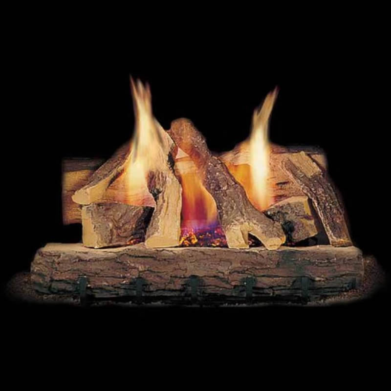 18" Campfire Gas Log Set