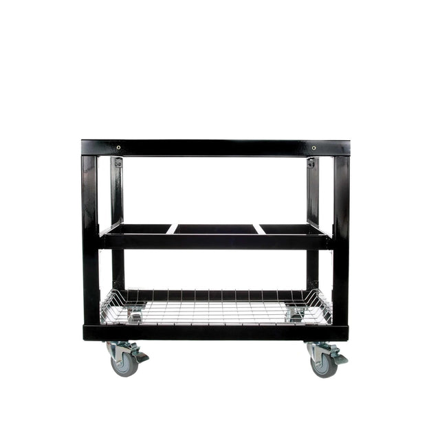 Primo Oval Junior 200 Kamado Grill - cart base with basket
