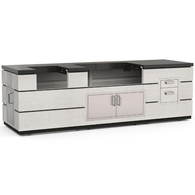 Fire Magic 115" Contemporary Outdoor Kitchen Island