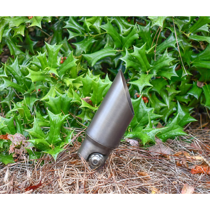 Lumien D1B1-A Brass Spot Light, for Drop-In MR16 (No Lamp Included)