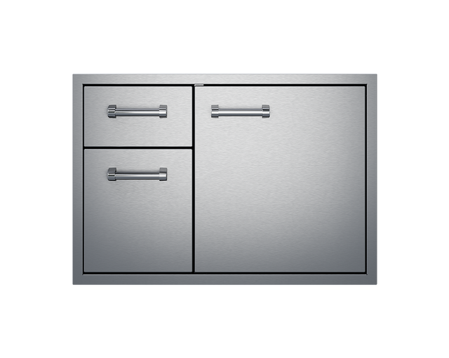 Delta Heat 30-Inch Stainless Steel Access Door & Double Drawer Combo