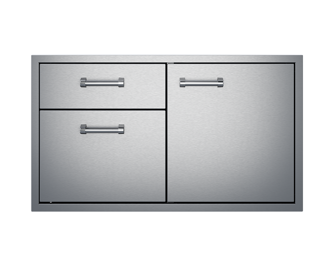 Delta Heat, 36" 2-Drawer/Door Combo - DHDD362-B