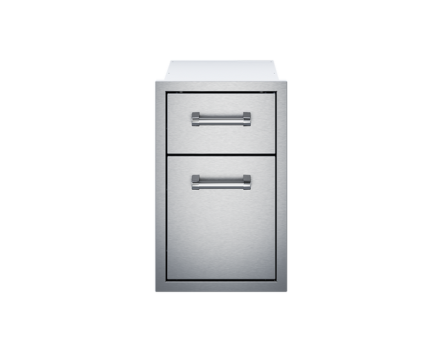 Delta Heat 13-Inch Stainless Steel Double Access Drawer