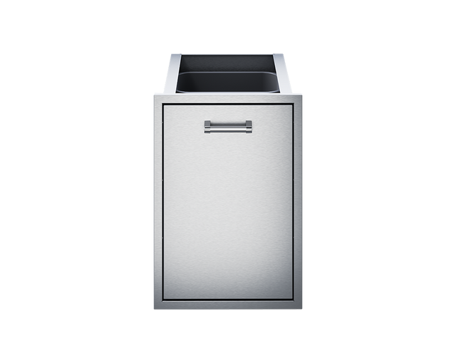 Delta Heat 18-Inch Tall Double Trash Drawer (Trash Can Included)