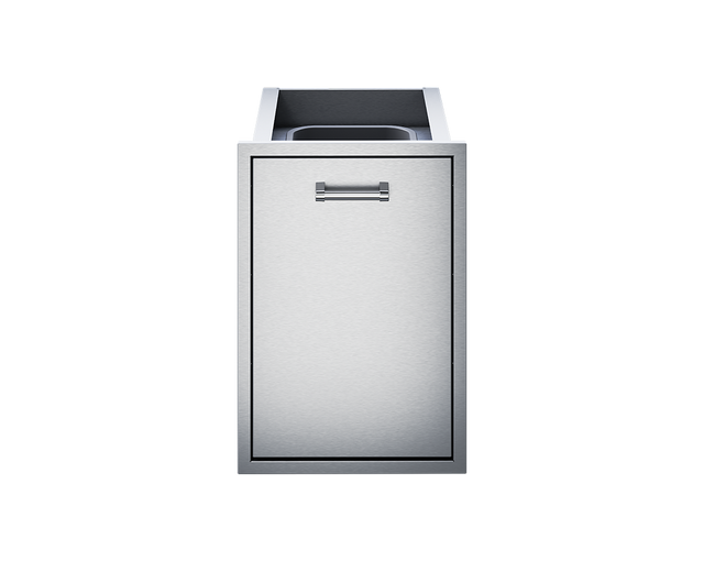 Delta Heat 18-Inch Tall Double Trash Drawer (Trash Can Included)