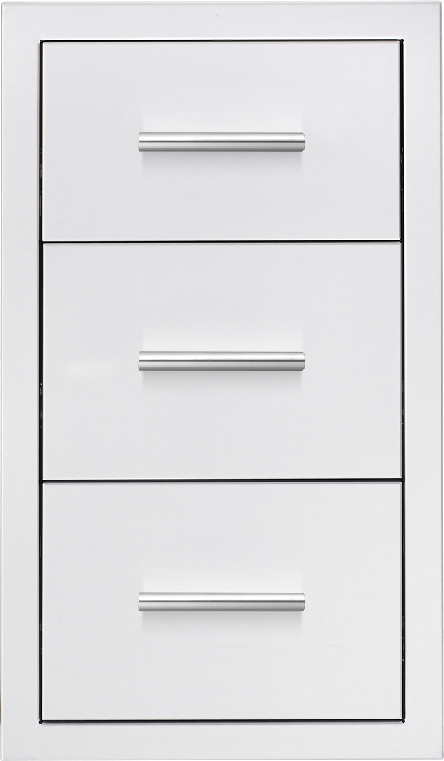 Summerset DR3-17 Triple Drawer - handle detail