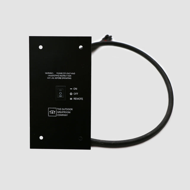 The Outdoor GreatRoom DSI System Control Panel w/ ON/OFF Switch - 6.38" x 3.5"