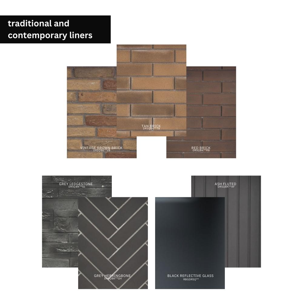 Montigo DelRay 38 Square Direct-Vent Gas Fireplace - DRSQ38NI