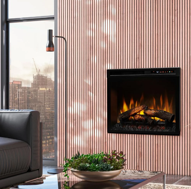 Dimplex Nova 28" Multi-Fire XHD Plug-in Electric Firebox - Acrylic Ember Media Bed, XHD28G