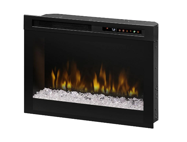 Dimplex Nova 28" Multi-Fire XHD Plug-in Electric Firebox - Acrylic Ember Media Bed, XHD28G