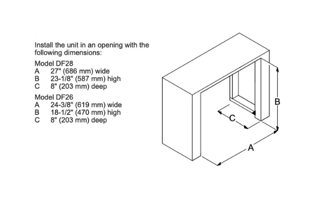 Dimplex Nova 28" Multi-Fire XHD Plug-in Electric Firebox - With Logs, XHD28L