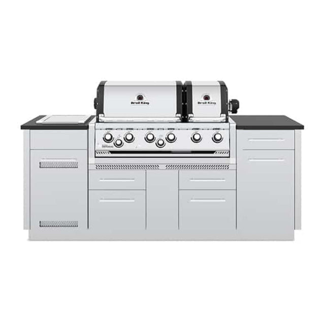 Broil King Imperial S 690i 6-Burner Propane Gas Grill Center
