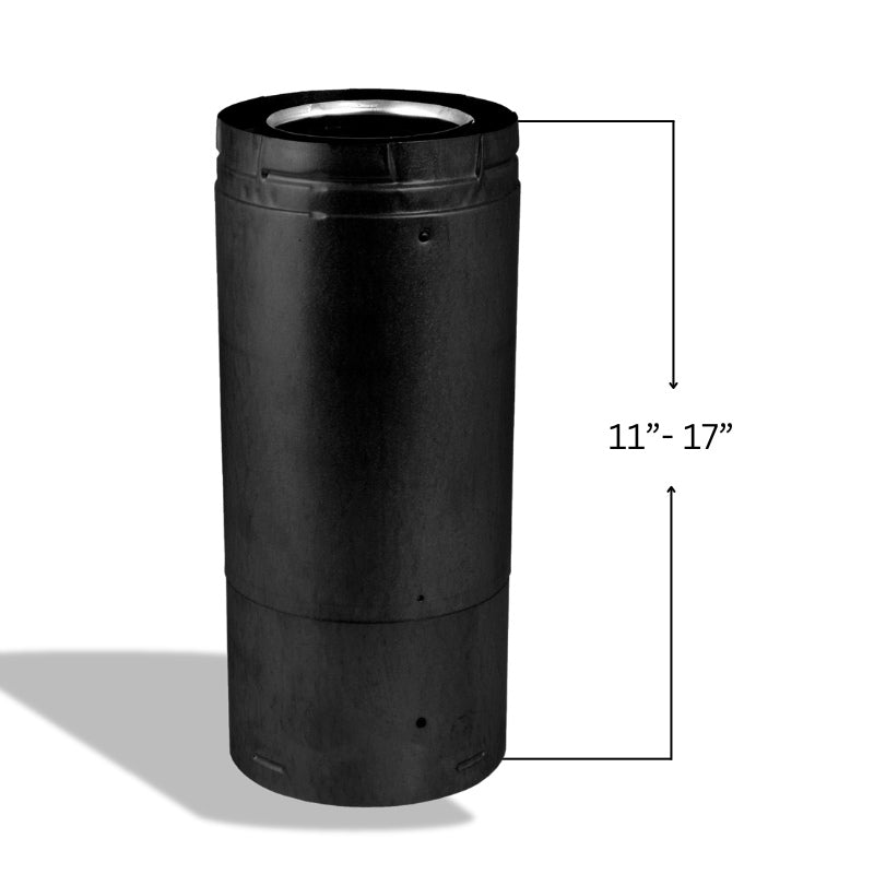 Duravent 5" x 8" DirectVent Pro 17" - 24" Adjustable Pipe | 58DVA-17TAB