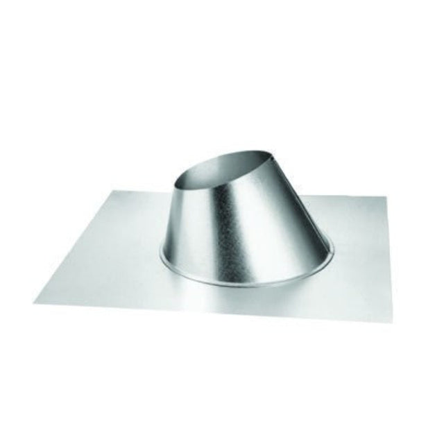 Duravent 4" x 6-5/8" DirectVent Pro Adjustable Roof Flashing for 0/12 - 6/12 Roof Pitch | 46DVA-F6