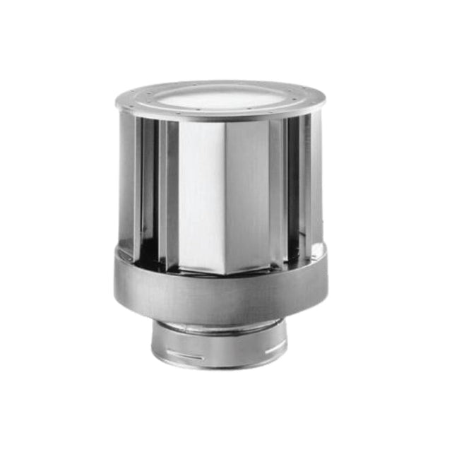 Duravent 4" x 6-5/8" DirectVent Pro High-Wind Vertical Termination Cap | 46DVA-VCH