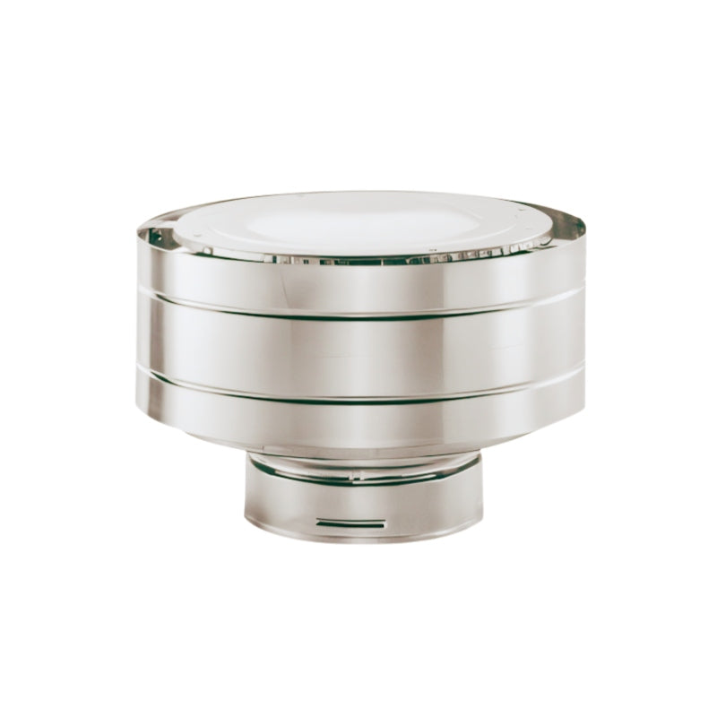 Duravent 5" x 8" DirectVent Pro Low-Profile Vertical Termination Cap (aluminum) | 58DVA-VC