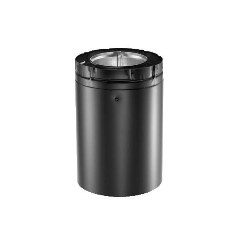 Duravent 4" x 6-5/8" DirectVent Pro 16" Pipe Extension Black | 46DVA-16AB