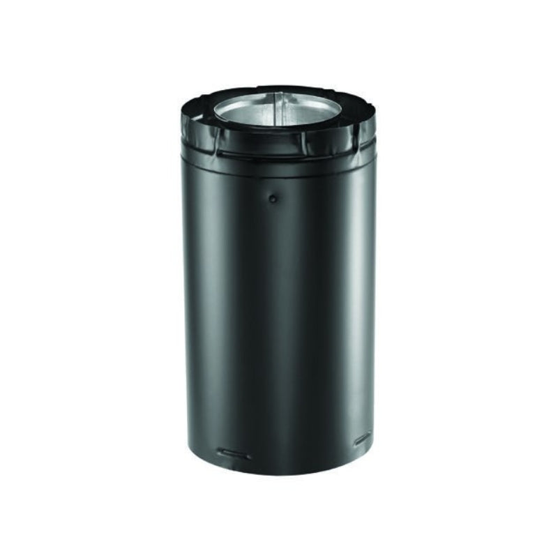 Duravent 4" x 6-5/8" DirectVent Pro 12" Pipe Length (black) | 46DVA-12B