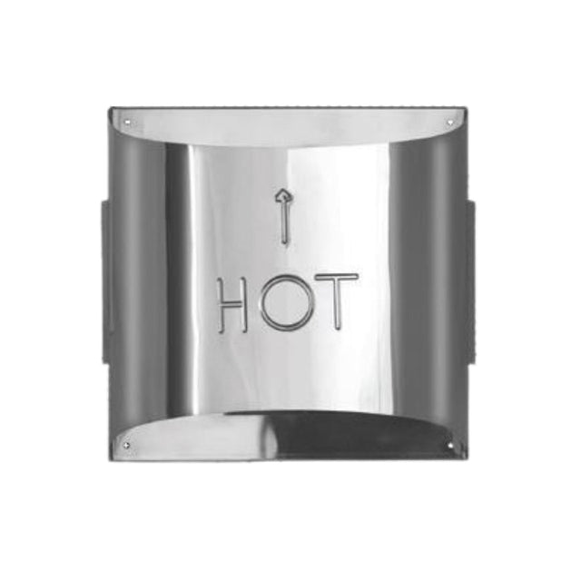Duravent 5" x 8" DirectVent Pro Sconce Termination Cap (SS) | 58DVA-HSC-S