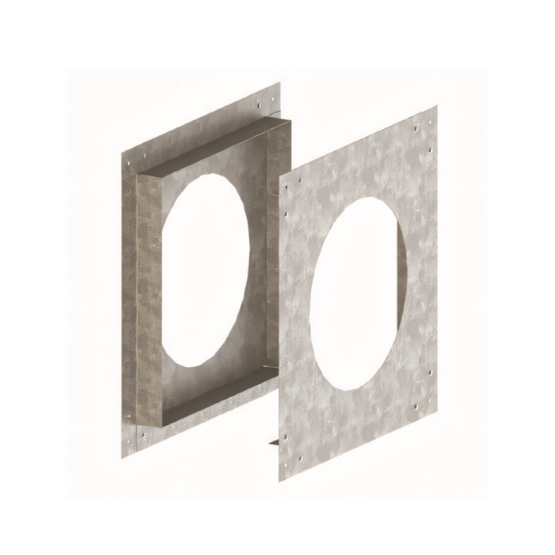 Duravent 4" x 6-5/8" DirectVent Pro Wall Firestop 11"X11" | 46DVA-WFS2