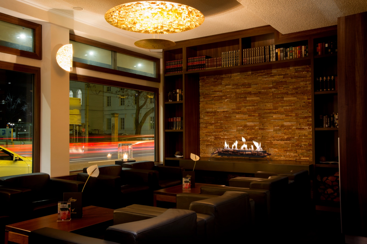 EcoSmart Heritage Grate 50 Ethanol Fireplace