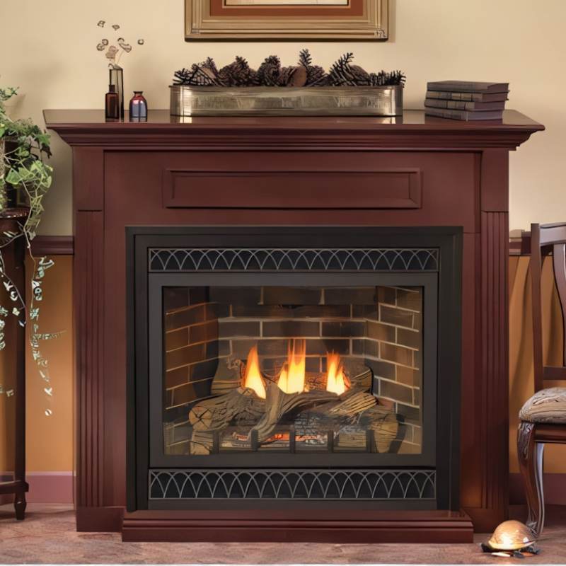 Empire Tahoe Deluxe 32" Direct Vent Gas Fireplace | DVP32FP