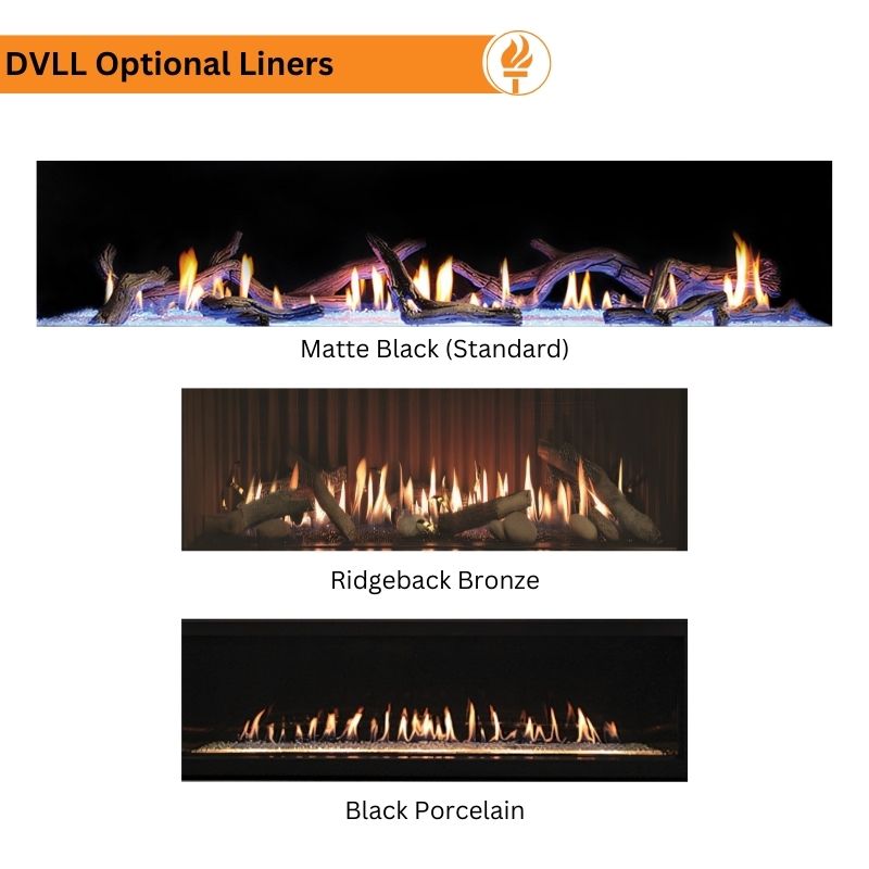 Empire Boulevard 36" Direct Vent Linear Gas Fireplace | DVLL36BP