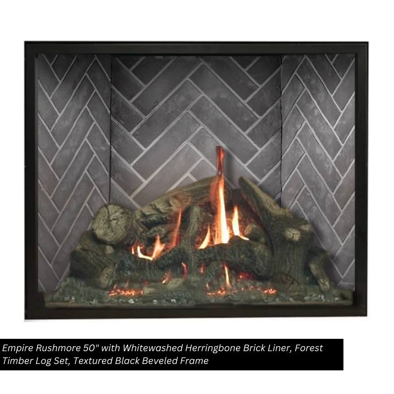 Empire Rushmore 36" Clean-Face Direct Vent Fireplace | DVCT36CBP