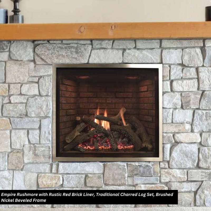 Empire Rushmore 36" Clean-Face Direct Vent Fireplace | DVCT36CBP