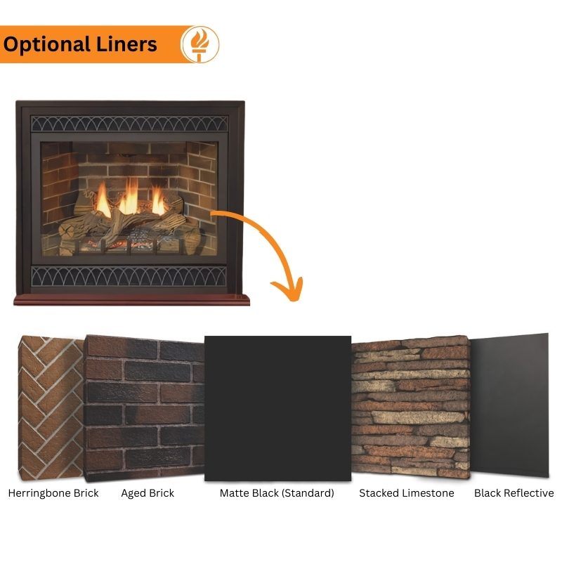 Empire Tahoe Deluxe 32" Direct Vent Gas Fireplace | DVP32FP