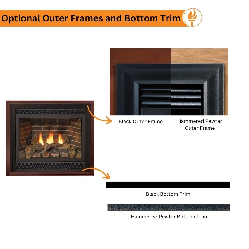 Empire Tahoe Deluxe 32" Direct Vent Gas Fireplace | DVP32FP