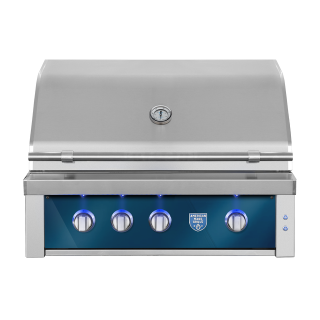 American Made Grills Freedom Blue replaceable faceplate for Estate and Estate Freedom grills