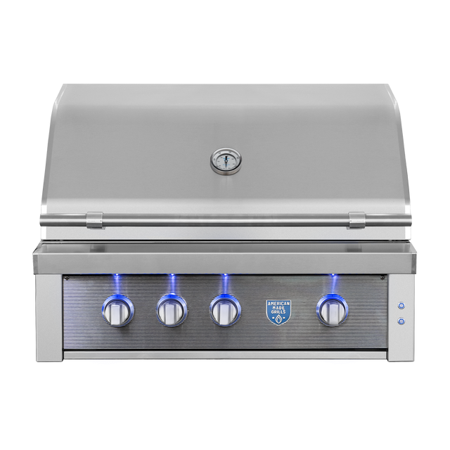American Made Grills Pin Stripes replaceable faceplate for Estate and Estate Freedom grills