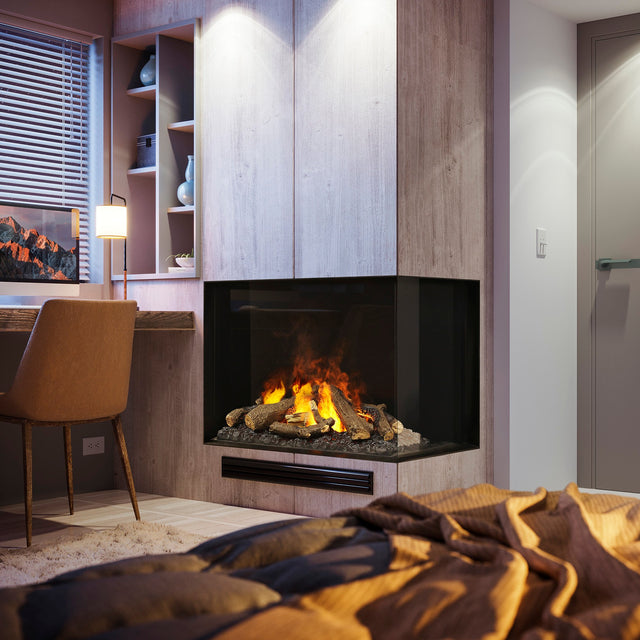 Dimplex FEF3226L2R e-MatriX 32"x26" Electric Firebox – Right-Facing (Two-Sided)