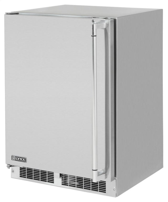 Lynx LN24REF 24-Inch Outdoor Refrigerator with Field-Reversible Door