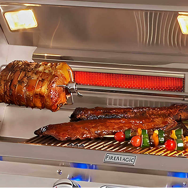 Fire Magic Aurora A660I 30-Inch Built-In Gas Grill with Infrared Burner & Rotisserie