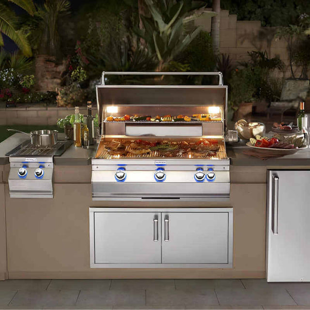 Fire Magic Aurora A540I 30-Inch Built In Gas Grill with Rotisserie Kit