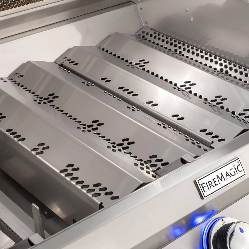 Fire Magic 790 Contemporary Grill Island With Double Drawer - ID790-SMD-115BA