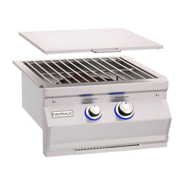 Fire Magic 790 Contemporary Grill Island With Double Drawer - ID790-SMD-115BA