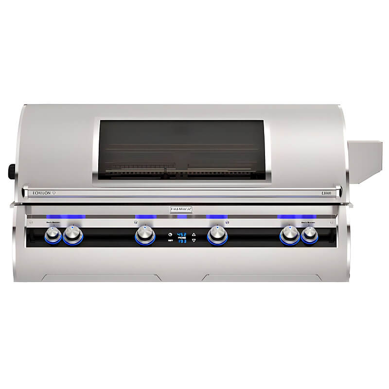 Fire Magic Echelon Diamond E1060i 48-Inch Built-In Gas Grill with Digital Control, Magic View Window, & Rotisserie