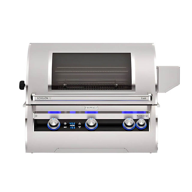 Fire Magic Echelon Diamond E660I 30 Inch Built-In Gas Grill w/ Digital Control, Magic View Window, & Rotisserie